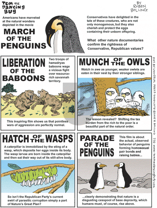 Tom the Dancing Bug on Sunday October 2, 2005 Comic Strip