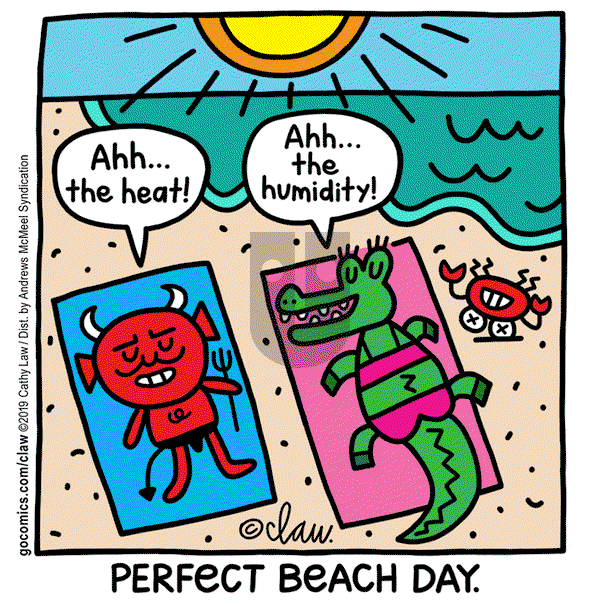 Claw on Monday August 5, 2019 Comic Strip