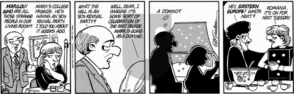 Doonesbury on Monday December 11, 1989 Comic Strip
