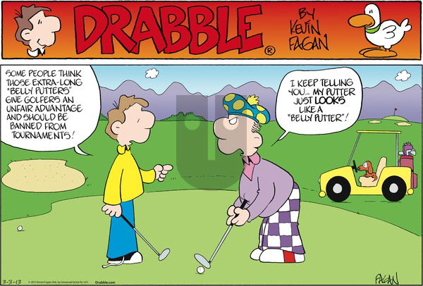 Drabble on Sunday March 3, 2013 Comic Strip