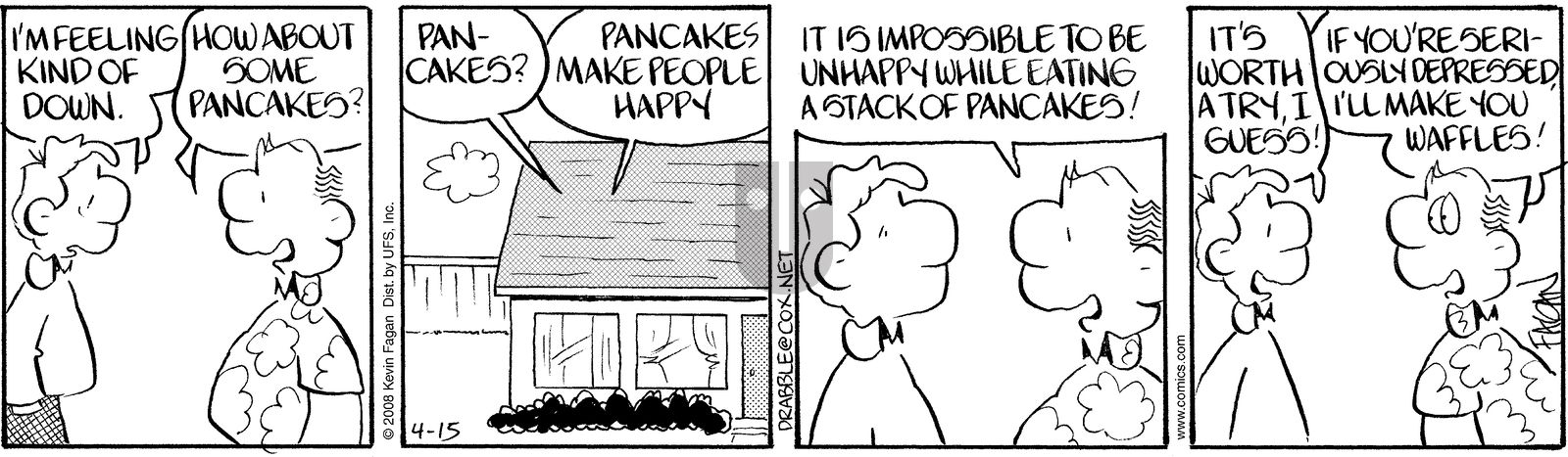 Drabble - Tuesday April 15, 2008 Comic Strip