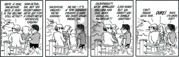 Doonesbury on Monday January 20, 1975 Comic Strip
