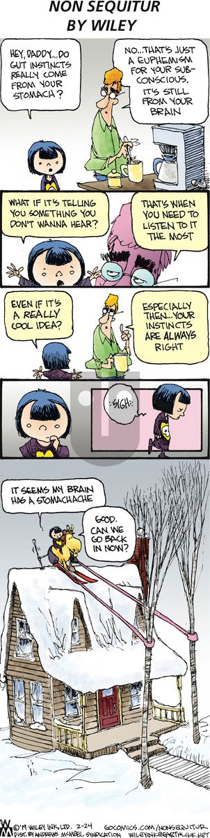 Non Sequitur on Sunday February 24, 2019 Comic Strip