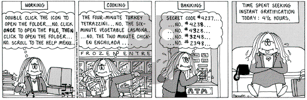 Cathy Classics on Sunday September 24, 1995 Comic Strip