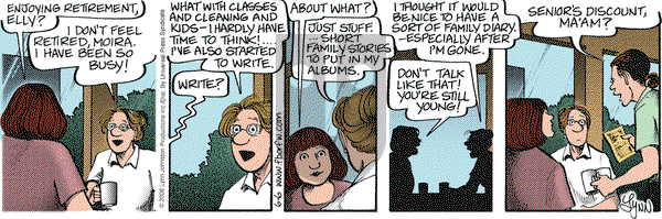 For Better or For Worse on Tuesday June 6, 2006 Comic Strip