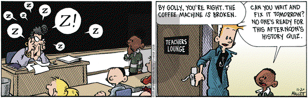 Frazz on Wednesday November 20, 2013 Comic Strip