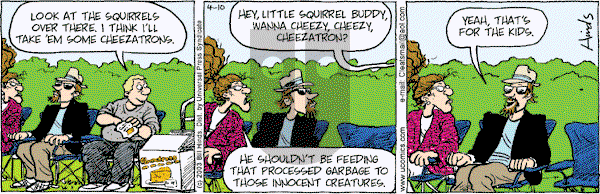 Cleats - Thursday April 10, 2003 Comic Strip