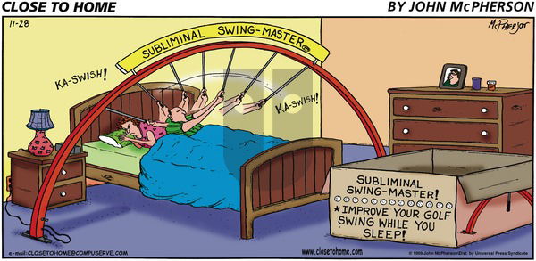 Close to Home on Sunday November 28, 1999 Comic Strip
