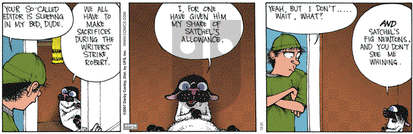 Get Fuzzy - Monday December 31, 2007 Comic Strip
