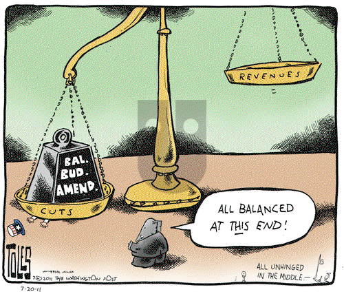 Tom Toles on Wednesday July 20, 2011 Comic Strip