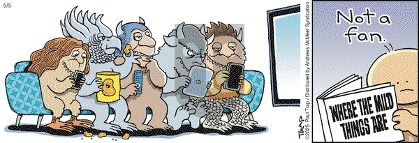 Thatababy on Monday May 5, 2025 Comic Strip