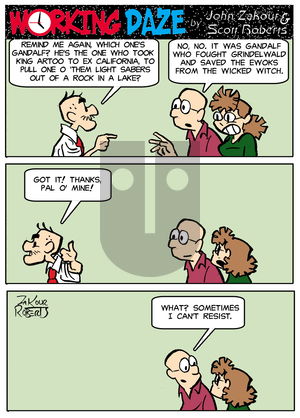 Working Daze on Tuesday May 27, 2025 Comic Strip