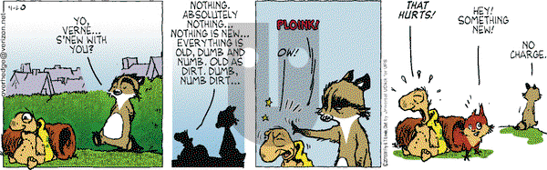 Over the Hedge on Monday April 20, 2015 Comic Strip