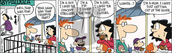 Baby Blues on Saturday February 14, 2009 Comic Strip