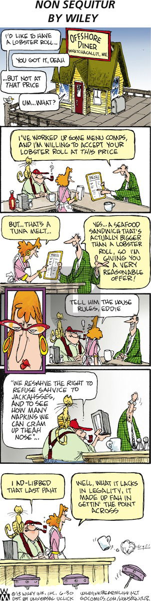 Non Sequitur on Sunday June 30, 2013 Comic Strip