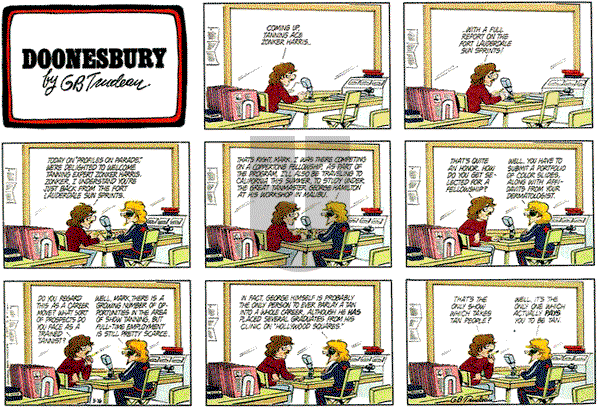 Doonesbury - Sunday March 16, 1980 Comic Strip
