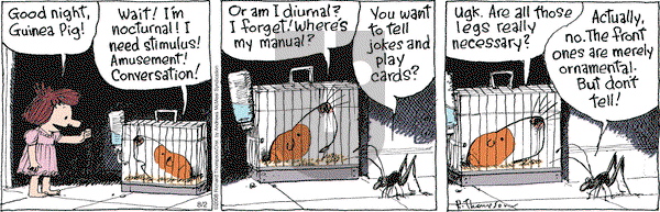 Cul de Sac on Thursday August 2, 2018 Comic Strip