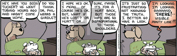 DeFlocked on Thursday August 13, 2009 Comic Strip