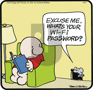 Ziggy on Monday January 21, 2019 Comic Strip