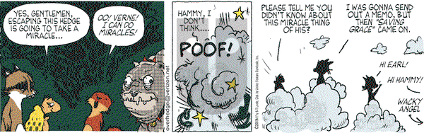 Over the Hedge on Wednesday July 29, 2009 Comic Strip