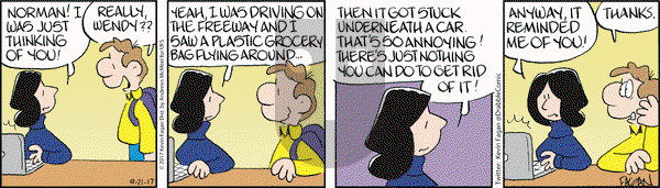 Drabble on Thursday September 21, 2017 Comic Strip