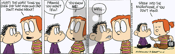 Baby Blues on Saturday October 15, 2005 Comic Strip
