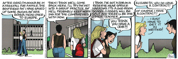 For Better or For Worse on Saturday May 29, 2004 Comic Strip