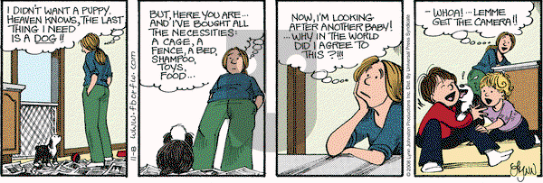 For Better or For Worse on Saturday November 8, 2008 Comic Strip