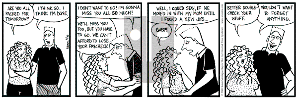 Clear Blue Water on Saturday June 10, 2006 Comic Strip