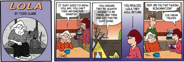 Lola on Sunday October 22, 2017 Comic Strip