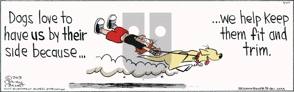 Red and Rover on Saturday July 27, 2019 Comic Strip