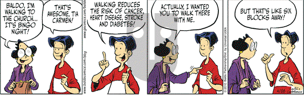 Baldo on Wednesday April 28, 2010 Comic Strip