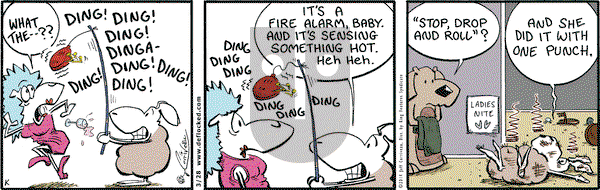 DeFlocked on Friday March 28, 2014 Comic Strip
