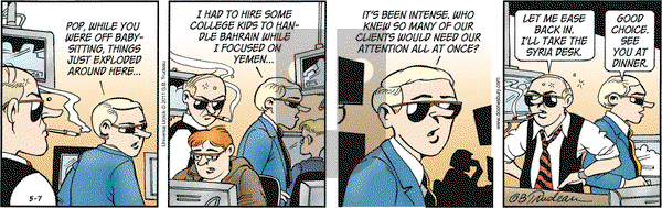 Doonesbury on Saturday May 7, 2011 Comic Strip