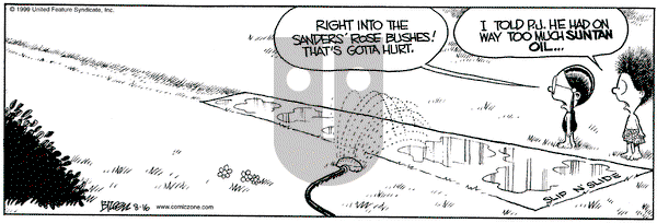 Grand Avenue on Monday August 16, 1999 Comic Strip