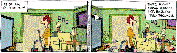 The Buckets on Tuesday November 6, 2012 Comic Strip