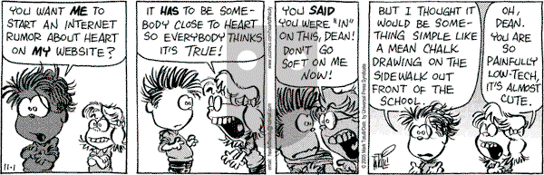 Heart of the City - Tuesday November 1, 2005 Comic Strip