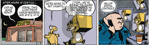 Over the Hedge on Tuesday February 3, 2015 Comic Strip