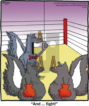 In the Bleachers on Friday August 30, 2019 Comic Strip