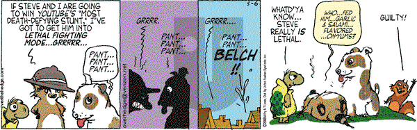 Over the Hedge on Tuesday May 6, 2008 Comic Strip