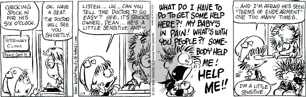 Heart of the City on Friday November 9, 2001 Comic Strip