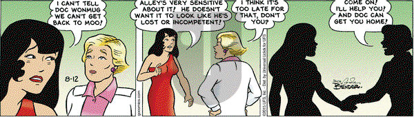 Alley Oop on Wednesday August 12, 2015 Comic Strip