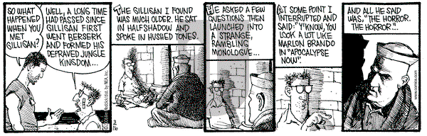 Monty on Wednesday February 11, 2009 Comic Strip