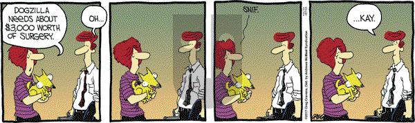 The Buckets on Thursday October 19, 2017 Comic Strip