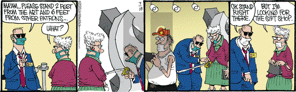 Monty on Saturday July 18, 2020 Comic Strip