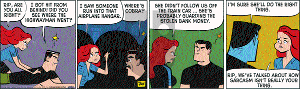 Rip Haywire on Wednesday August 20, 2014 Comic Strip