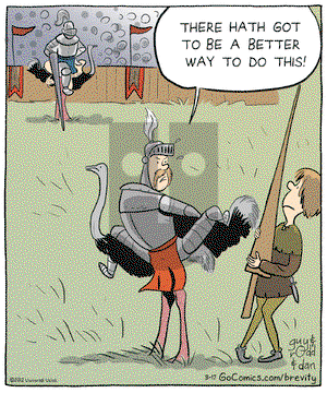 Brevity - Saturday March 17, 2012 Comic Strip