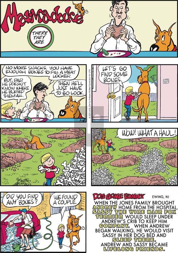 Marmaduke on Sunday July 18, 2021 Comic Strip