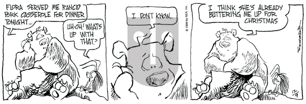 The Grizzwells on Thursday December 9, 1999 Comic Strip