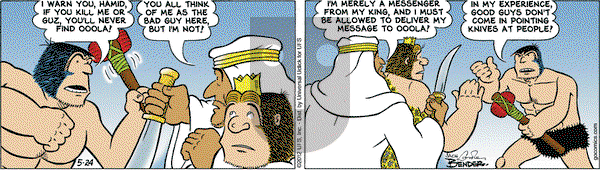 Alley Oop - Thursday May 24, 2012 Comic Strip